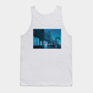 Manhattan's dawn in color Tank Top